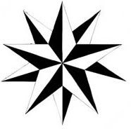 Symmetrical Tribal Star Tattoo Designs by Reagan1118 – Star Tattoos