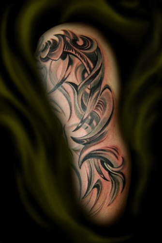 Upper-Arms / Half-Sleeve Tribal Tattoos for Men – Tribal Tattoos