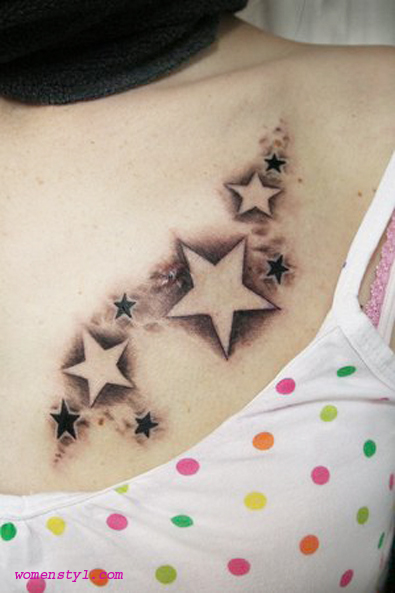 Cute Little New Star Tattoo