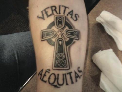 Veritas Aequitas  Tattoo Picture At Checkoutmyink