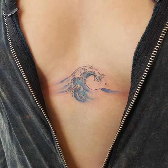 wave-sternum-tattoo