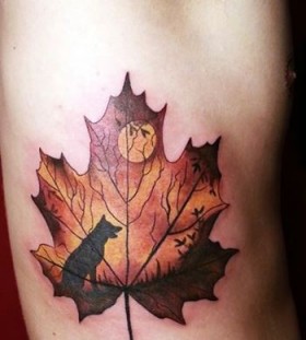 wolf-autumn-tattoo wolf-autumn-tattoo