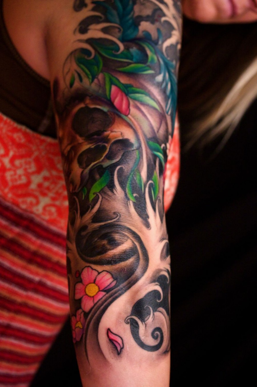 Amazing Sleeve Arm Tattoo Design